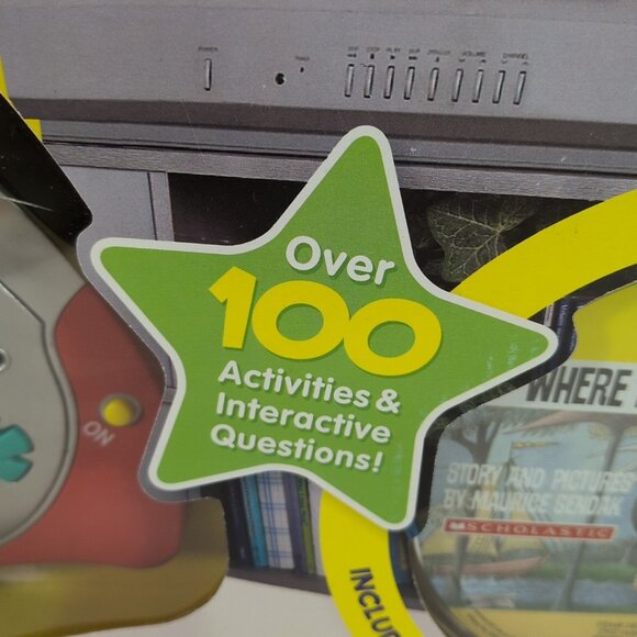 NEW Scholastic Fisher Price Read With Me DVD System Where The Wild Things Are - Picture 12 of 16